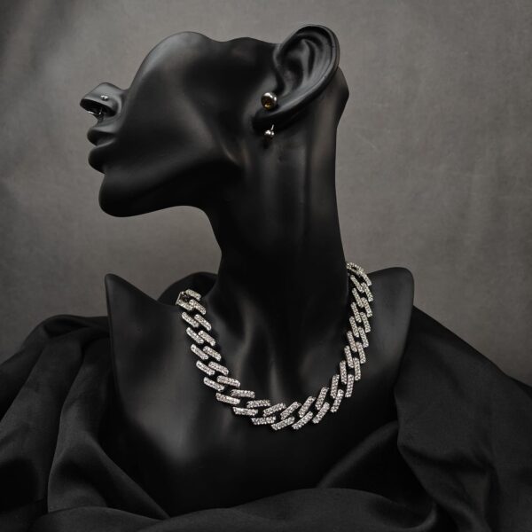 Gilded gridlock necklace - Image 2