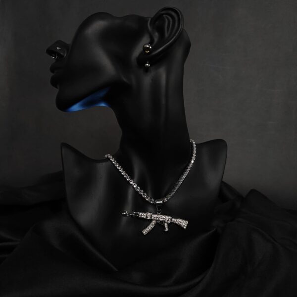 Iced Kalashnikov Pendant - Image 2