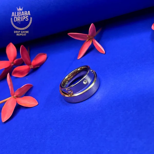Silver Sync Duo Ring Set